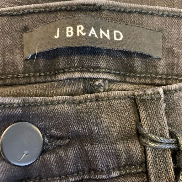 J Brand Photo Ready Mid Rise Rail Jeans Break up - Picture 11 of 16